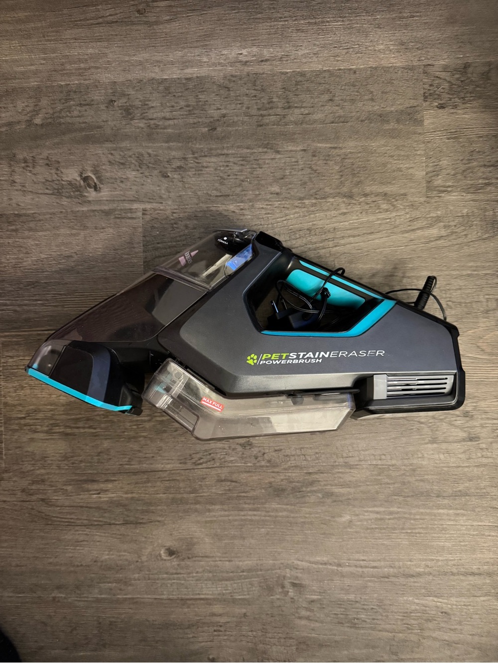 Bissell Pet Stain Eraser PowerBrush Handheld Cleaner - Teal/Black